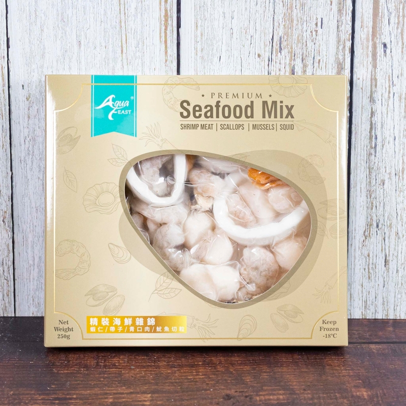 急凍海鮮雜錦(彩盒裝) 250克-HFN158