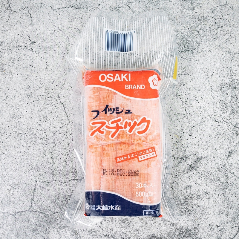 Frozen OSAKI Crab Meat stick 500gram -SJPA03