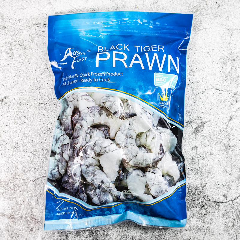 急凍越南＇AQUA FEAST＇單凍(IQF)黑虎蝦仁500克-SVSM12
