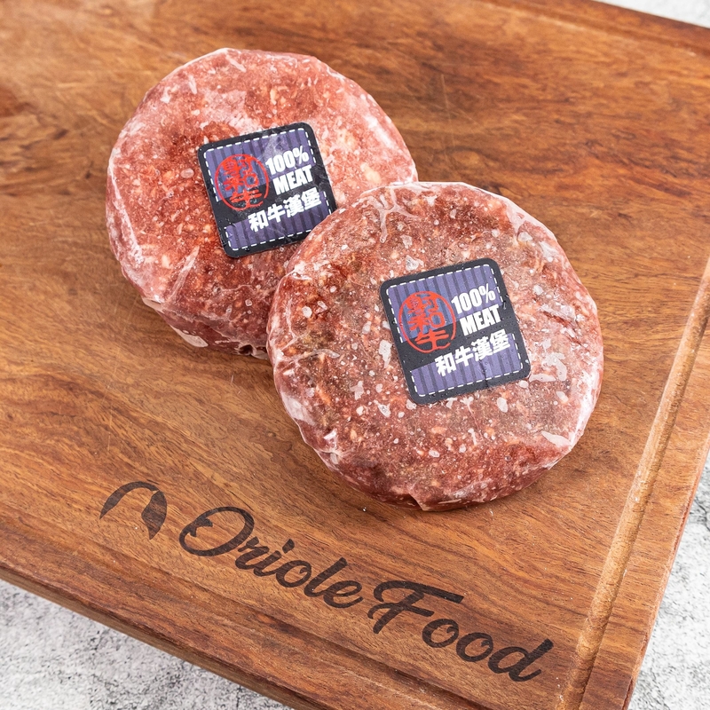 急凍澳洲射和牛100%純和牛漢堡扒180克 - PRB008