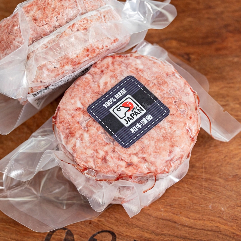 日本急凍純和牛漢堡扒150克 2件裝_包 - PRB006P2