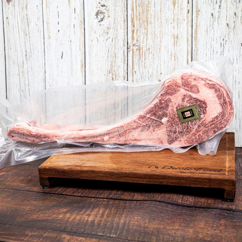 Frozen Australia Sher Wagyu M7 Tomahawk  1 Rib 1.4kg+ or 2kg+ -BAWP09S    