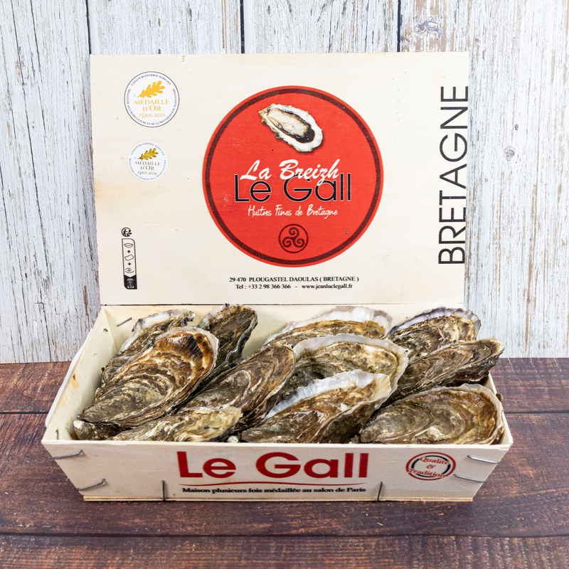 法國生蠔 布列塔尼 (Fines Bretagne)  N1／N2 12P【OFFB01／OFFB02】