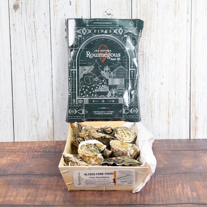 French Oyster Fines Roumegous N1／N2 12P【OFFR01／OFFR02】