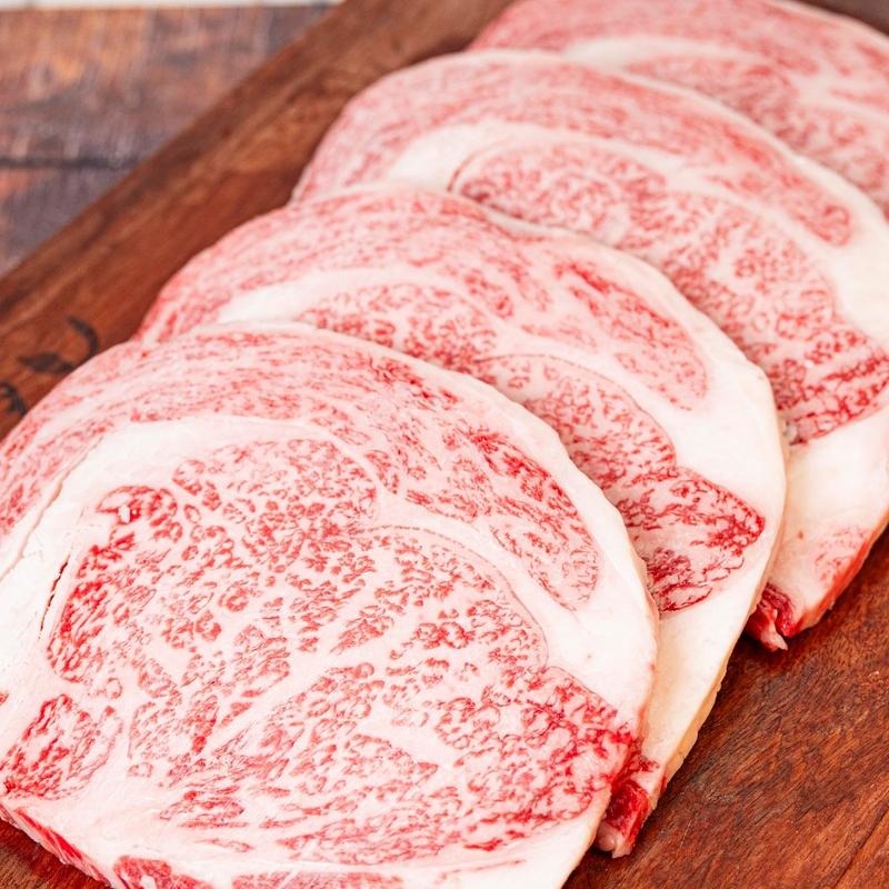 急凍日本熊本縣藤彩牛A5黑毛和牛肉眼250克X 4件 -ZBREJW001
