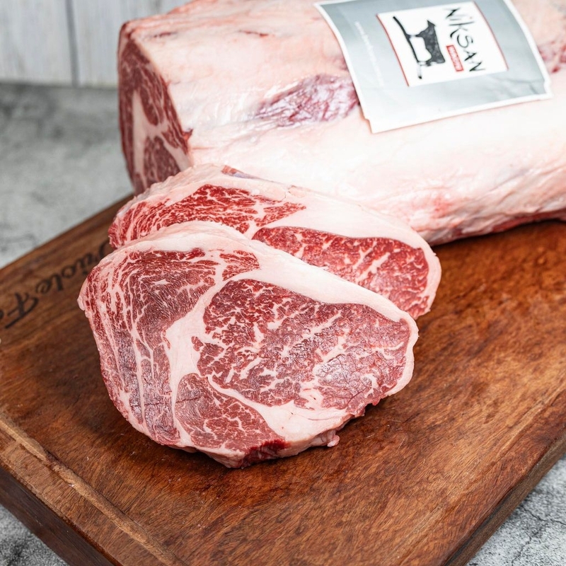 Australia 'Niksan' Wagyu beef ribeye M7 1kg _ 2kg - ZBRNM7