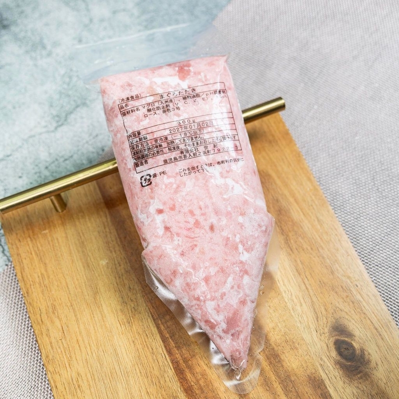 Frozen Japanese Minced Tuna Belly [For Sashimi] 300g--JFS012