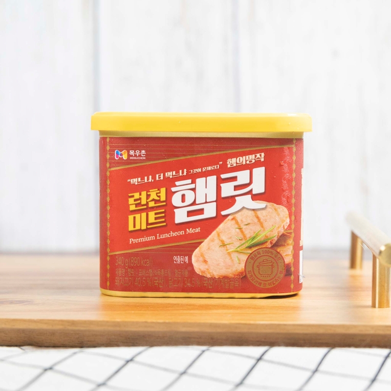 韓國牧友村高級午餐肉HamLit 340克 (豬肉+雞肉)-EK010A