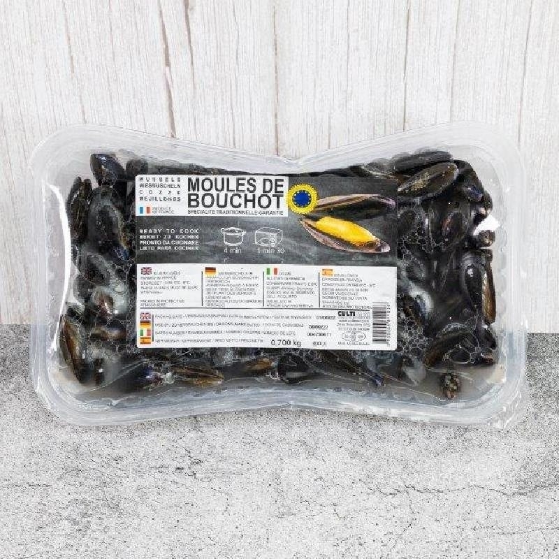 Fresh French Live Bouchot Blue Mussel 700g-SFMU02A( Delivery on Thurdays to Sundays Only)