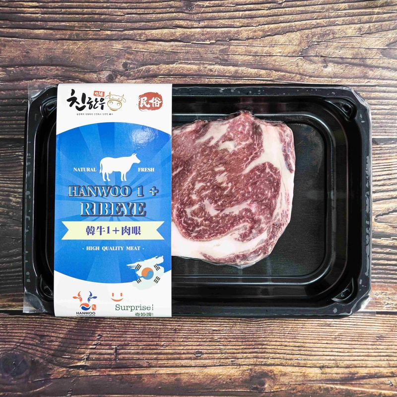 奇妙牌急凍韓國＇民俗韓牛＇1+肉眼扒8安士單片裝-ZBREH081